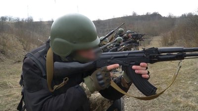 Тренування штурмової бригади "Лють" Тренування штурмової бригади "Лють"