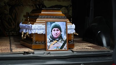 Похорон бійця Руслана Жаловського Похорон бійця Руслана Жаловського