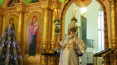У Кафедральному соборі в Миколаєві відбулось Різдвяне богослужіння