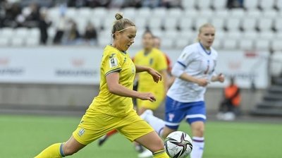 Жіноча збірна України з футболу розгромила Фарерські острови у матчі кваліфікації ЧС-2023