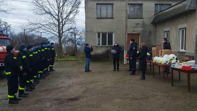 На Тернопільщині пожежники отримали спонсорську допомогу