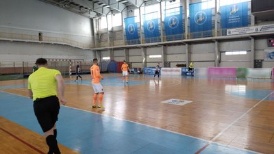Спортсмени з Сумщини поступились киянам у матчі чемпіонату з футзалу