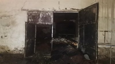 На Житомирщині загорілося зерносховище На Житомирщині загорілося зерносховище