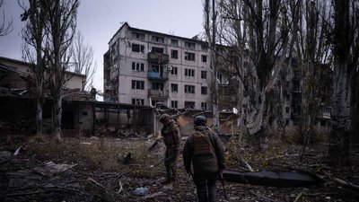 Українські військові тримають оборону у Костянтинівці