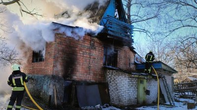 Пожежа на Черкащині 19 січня