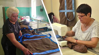 У Кропивницькому роблять ноші для поранених українських військових