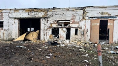 Атака РФ на Одещину 1 грудня 2025 року, Овідіополь