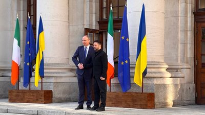 Володимир Зеленський з Міхалом Мартіном