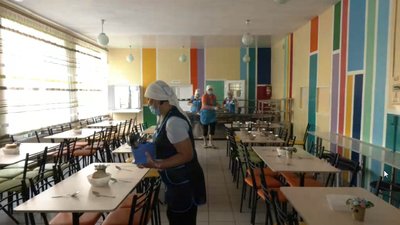У новоукраїнській школі вперше за 30 років капітально відремонтували їдальню