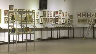 Зал в галереї мистецтв Зал в галереї мистецтв