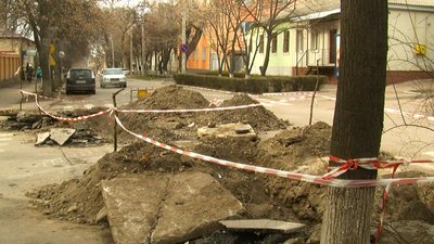 У Кропивницькому через порив тепломережі перекрили рух вулицею Гагаріна