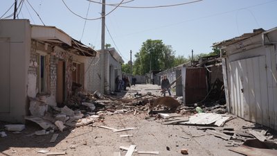 Знищені 50 гаражів: наслідки авіаударів по Київському району Харкова Знищені 50 гаражів: наслідки авіаударів по Київському району Харкова
