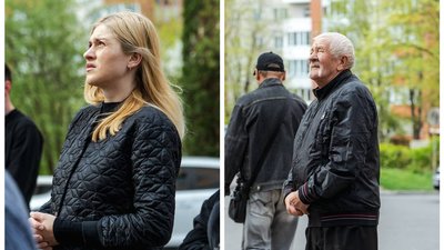 Учасники відкриття й освячення меморіальної дошки бійцю Артуру-Артему Харіву Учасники відкриття й освячення меморіальної дошки бійцю Артуру-Артему Харіву