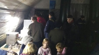 Переповнені "пункти незламності", райони без світла й води. Блекаут у Дніпрі — фоторепортаж Переповнені "пункти незламності", райони без світла й води. Блекаут у Дніпрі — фоторепортаж