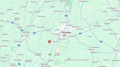 Землетрус 8 лютого Полтавщина