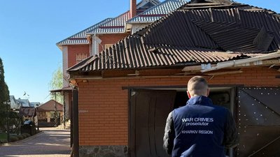 наслідки удару дрона в немишлянському районі