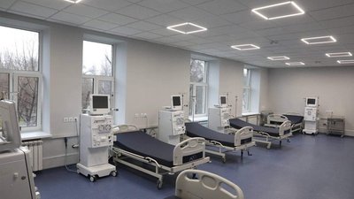 У діалізному центрі центрі Запоріжжя обладнали додаткові зали