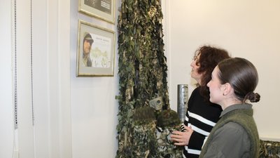 Виставка пам’яті Сергія Короля, Махно, Герой України Сергій Король, Тернопіль