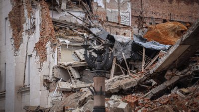 Херсон, обстріли, ОВА, руїни