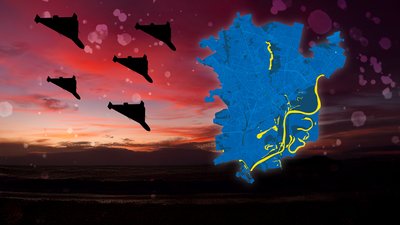 Атака дронів на Чернігів: протягом 30 жовтня росіяни запустили близько 20 дронів