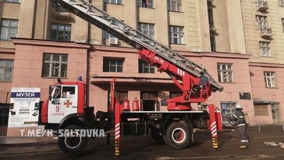 Горів 3 поверх: у “Гіганті” провели практичні навчання з пожежної безпеки Горів 3 поверх: у “Гіганті” провели практичні навчання з пожежної безпеки