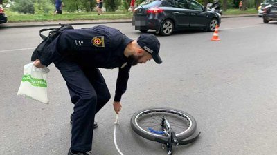 ДТП велосипедист