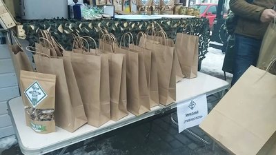 В Івано-Франківську провели акцію "Миколай Грибної роти"
