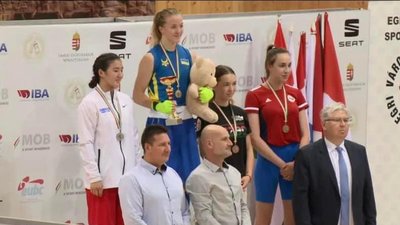 Черкаська спортсменка виборола "золото" на турнірі з боксу у Європі Черкаська спортсменка виборола "золото" на турнірі з боксу у Європі