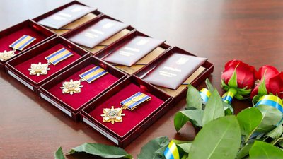 На Закарпатті чотирьох захисників посмертно нагородили орденами "За мужність"