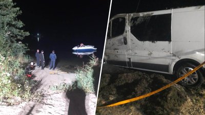 Під Харковом потонув мікроавтобус — загинули двоє людей