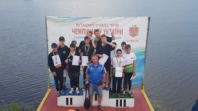 Херсонські веслувальники вибороли перше командне місце на чемпіонаті України