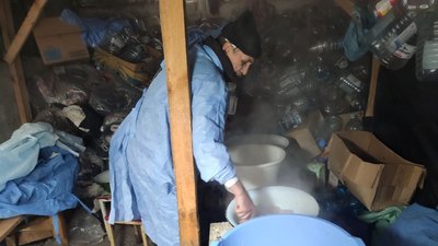 Переселенець із Луганщини волонтерить у Тернополі Переселенець із Луганщини волонтерить у Тернополі