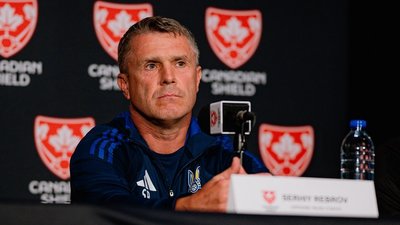 Сергій Ребров, головний тренер збірної України з футболу