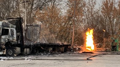 На Харківщині стався вибух на АЗС