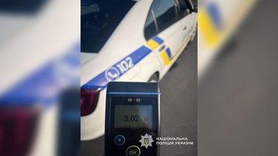 Нетверезий водій: у Батуринській громаді зупинили мотоцикліста з ознаками сп'яніння