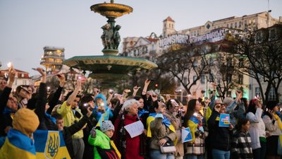 У Лісабоні провели акцію солідарності #SaveMariupol
