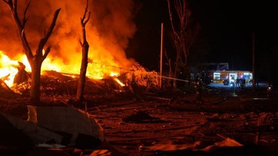 Військові РФ атакували Запоріжжя вночі 11 серпня