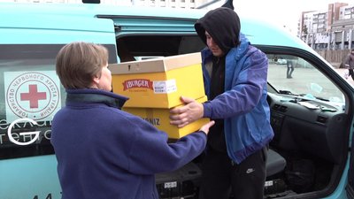 "Розуміють, що в нашій країні війна", — черкащанка про допомогу поляків "Розуміють, що в нашій країні війна", — черкащанка про допомогу поляків