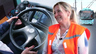 Водії у Чернігові: історія водійки тролейбуса Марії Деревянко