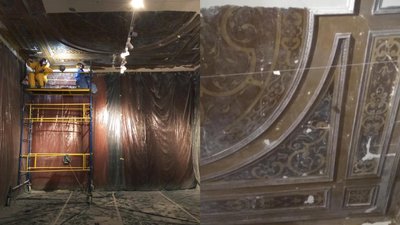 У Львівській галереї мистецтв відновлюють автентичні розписи