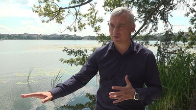 Перший гідрологічний пост облаштовують на Тернопільському ставі Перший гідрологічний пост облаштовують на Тернопільському ставі