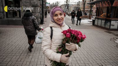 Всесвітній день хіджабу. к жінки Києва відсвіткували Всесвітній день хіджабу. к жінки Києва відсвіткували