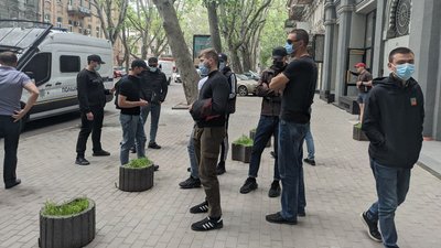 Друкарня Фесенка: мешканці Одеси вкотре вийшли на акцію протесту Друкарня Фесенка: мешканці Одеси вкотре вийшли на акцію протесту