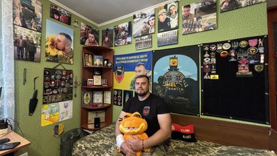 Ветеран Костянтин Олійник із Крижопільської громади, що на Вінниччині