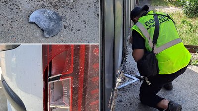 Над Кропивницьким працювали сили ППО. Пошкоджені будинки та машина Над Кропивницьким працювали сили ППО. Пошкоджені будинки та машина
