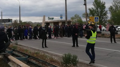 В Херсоні протестують аграрії В Херсоні протестують аграрії