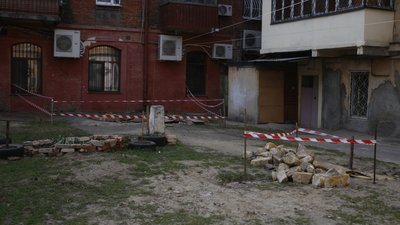 В Одесі пам’ятка у центрі міста може провалитися під землю В Одесі пам’ятка у центрі міста може провалитися під землю