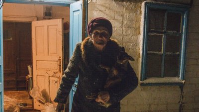 Евакуйована жителька села Новокриворіжжя Покровського району на Донеччині