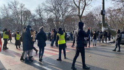 В Одесі перекрили рух через підвищення цін на газ та електроенергію В Одесі перекрили рух через підвищення цін на газ та електроенергію