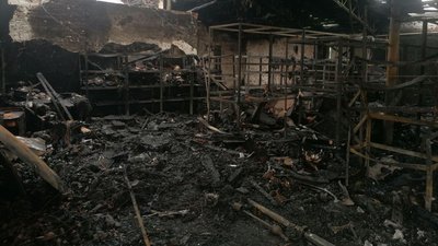 Наслідки атак РФ по гуртівні у Луцьку, 14 жовтня 2026 року
